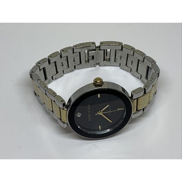 Anne Klein Diamond AK/1363NVTT Women's Stainless Steel Analog Dial Watch KL510 - Picture 8 of 12